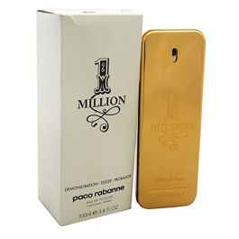 Paco Rabanne 1 Million perfume bottle and packaging on a white background